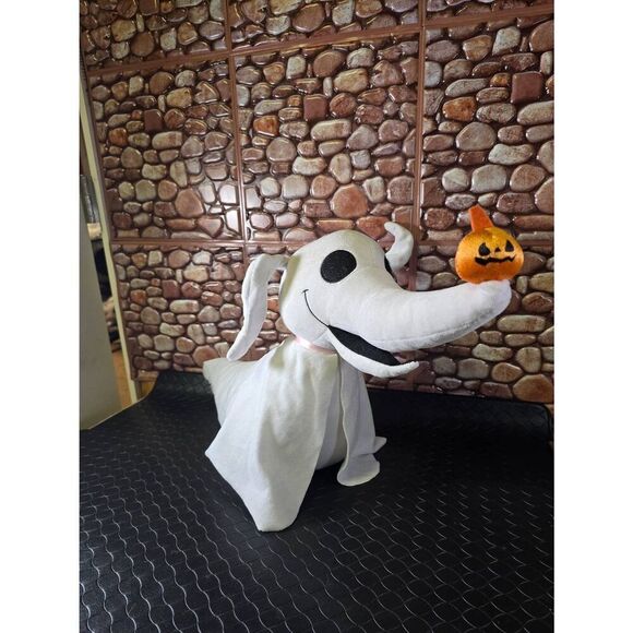 Zero Plush Door Greeter 16" Nightmare Before Christmas Halloween Decoration - Picture 3 of 9